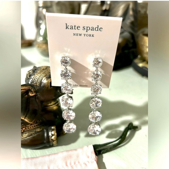 Kate Spade Candy Shop Linear Earrings NWT and dustbag - Picture 1 of 8
